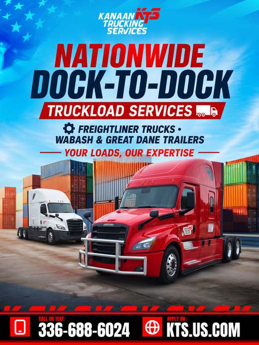 تصميم سوشيال ميديا لـ Kanaan Trucking Services من 255