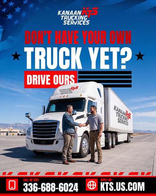 تصميم سوشيال ميديا لـ Kanaan Trucking Services من 255