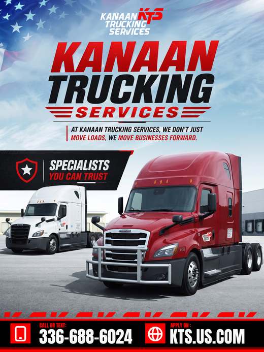 تصميم سوشيال ميديا لـ Kanaan Trucking Services من 255