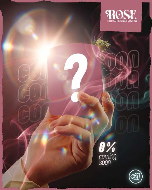 تصميم سوشيال ميديا لـ Rose Hookah & Cigar Lounge من 255