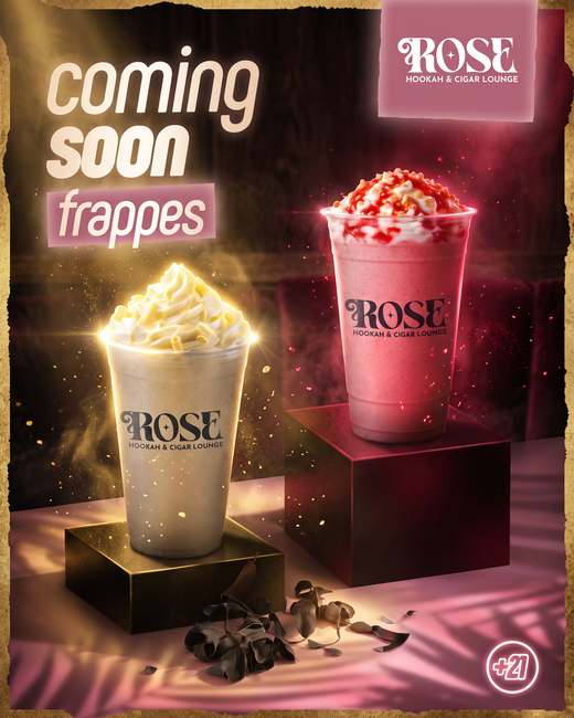تصميم سوشيال ميديا لـ Rose Hookah & Cigar Lounge من 255