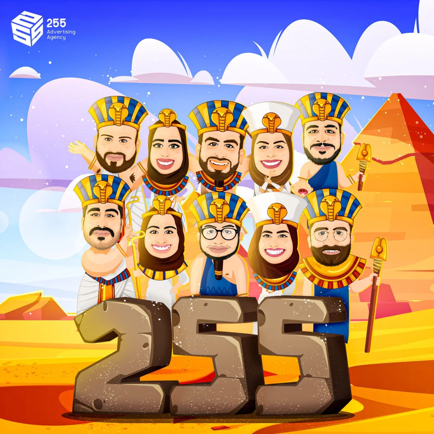 المحتوى والفيديو بالذكاء الاصطناعي من 255